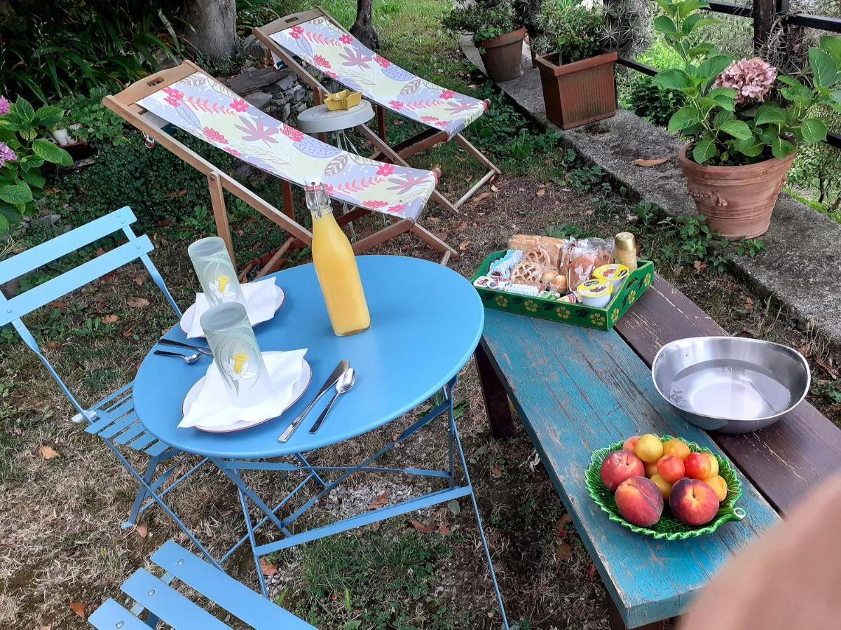 B&B I Glicini Vescina Bagian luar foto
